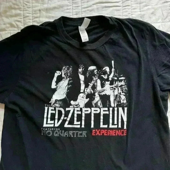 Led zeppelin ft no quarter band tee  graphic women’s large cotton crewneck - Picture 2 of 8